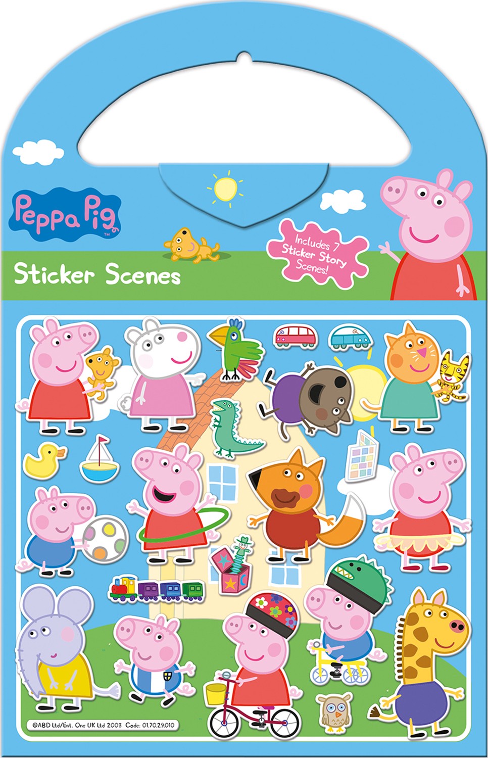Peppa Pig Sticker Scene Set