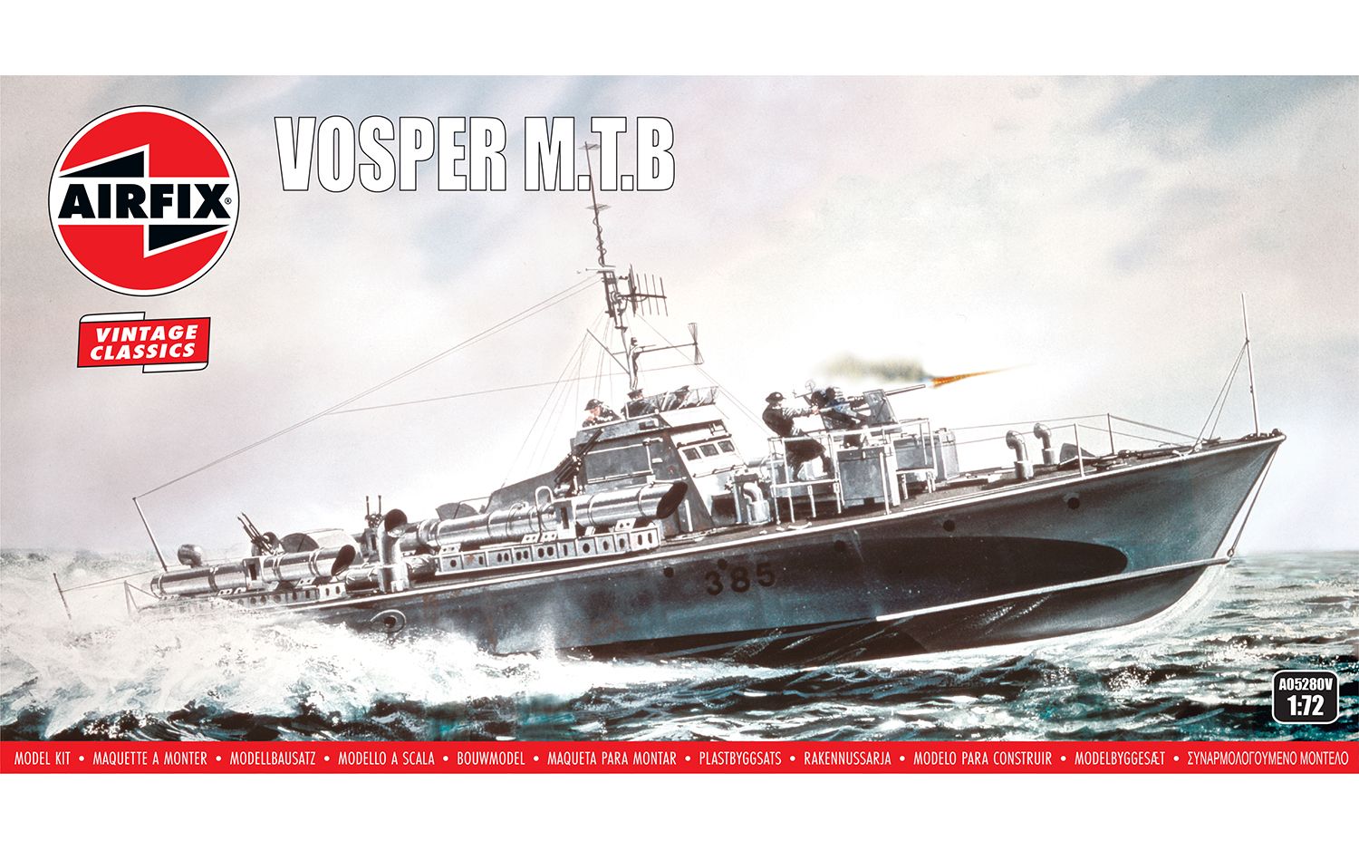 Airfix Vosper MTB Model Kit