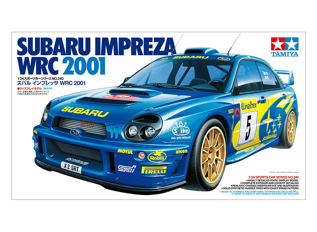 Tamiya Suraru Impreza WRC 2000 1:24 Scale Kit