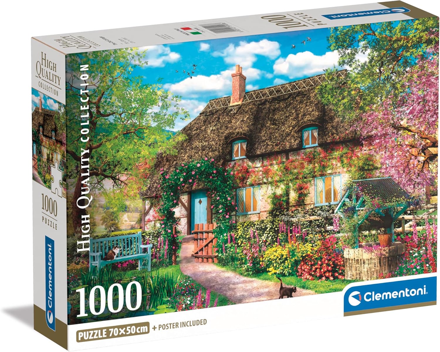 Clementoni 1000 Piece Jigsaw The Old Cottage