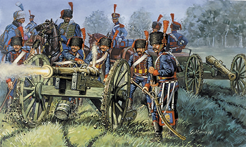 Italeri French Line Guards Artilary 1:72 Scale Model Figures