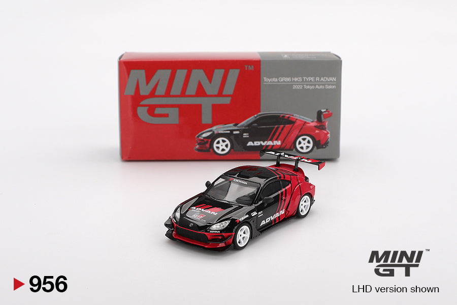 Mini GT Toyota GR86 HKS Type R 1:64 Scale