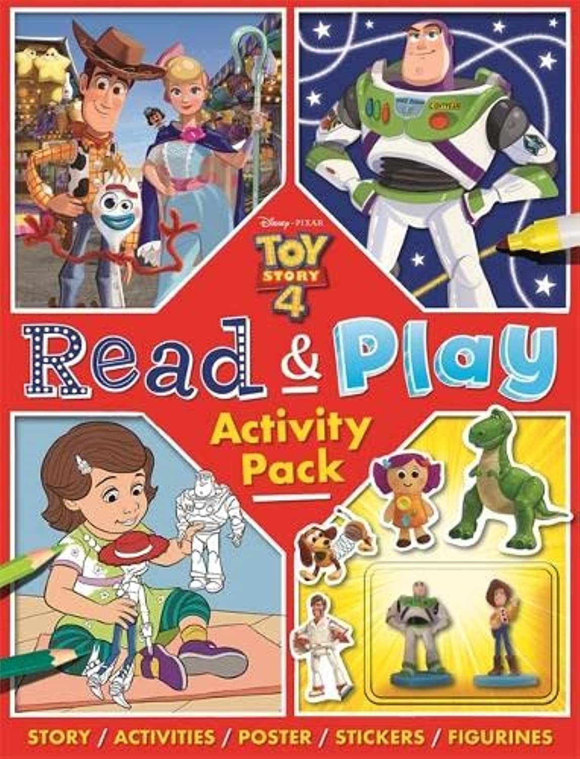 Toy Story 4 Read & Play Activity Pack with Figure