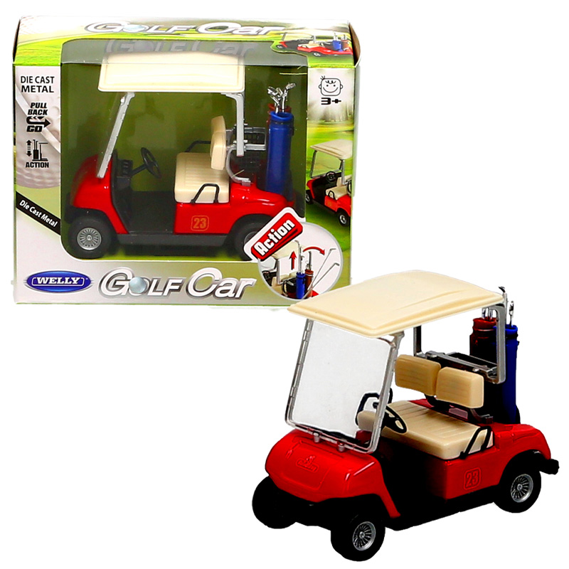 Pull Back & Go Golf Buggy