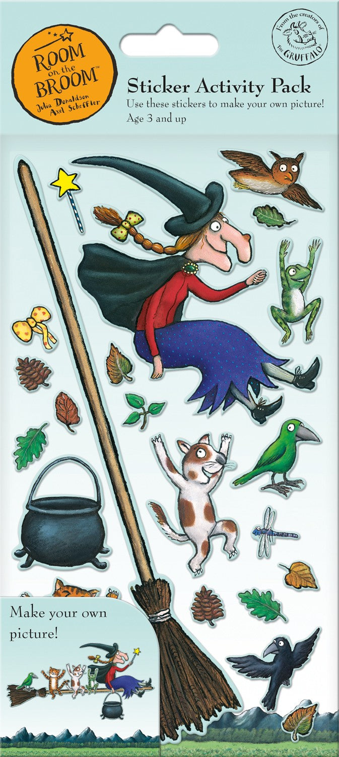 Room on the Broom Dress Up Stickers