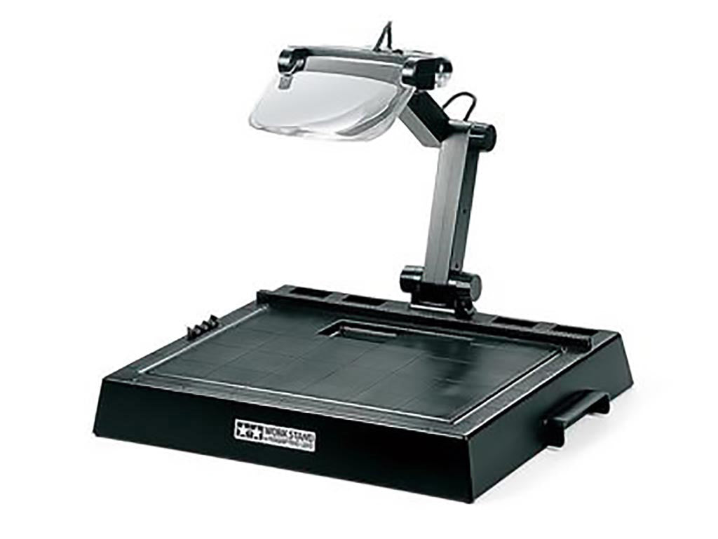 Tamiya workstand With Magnifing Glass