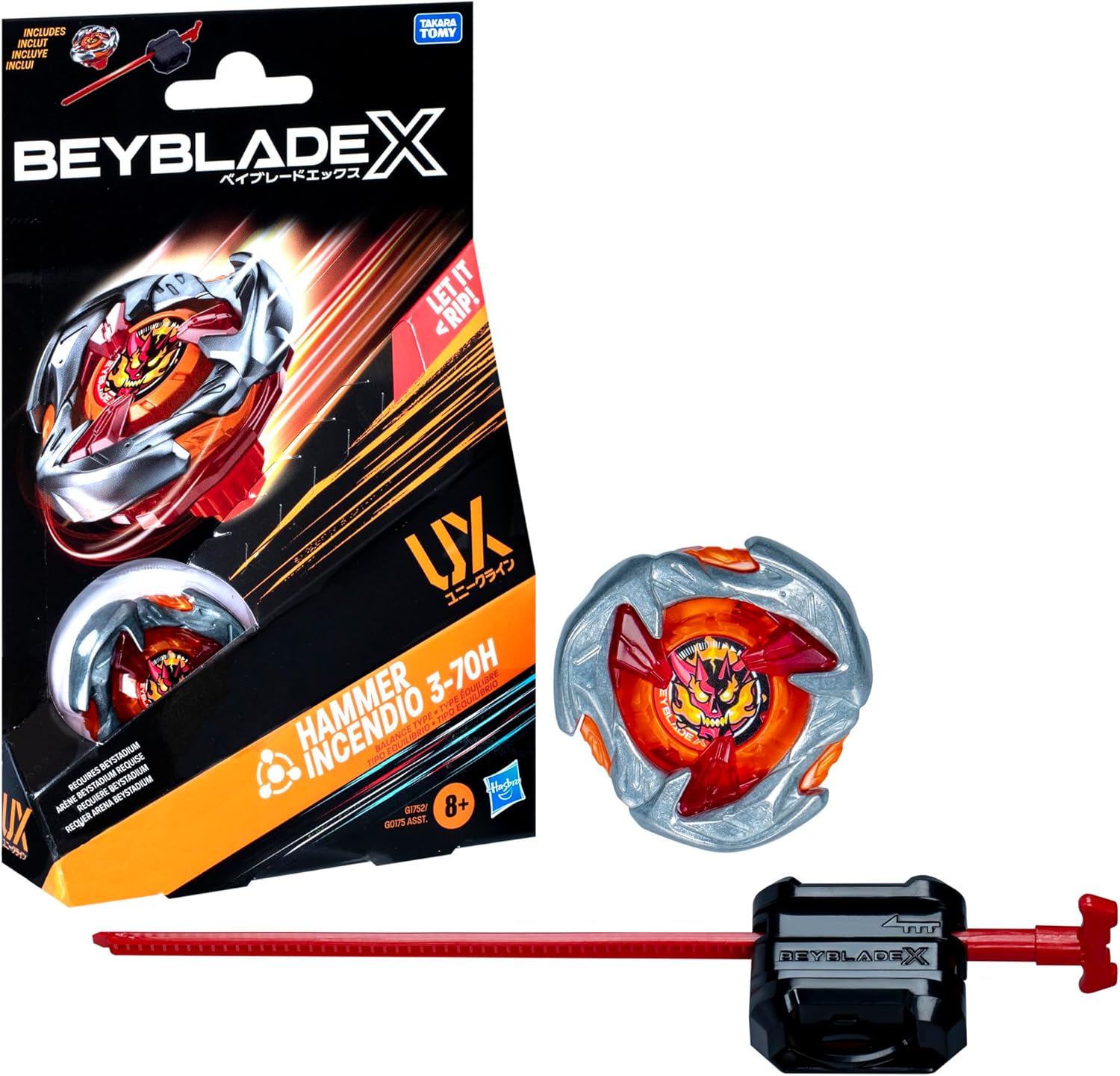 Beyblade X Hammer Incredio 3-70H Balance Type