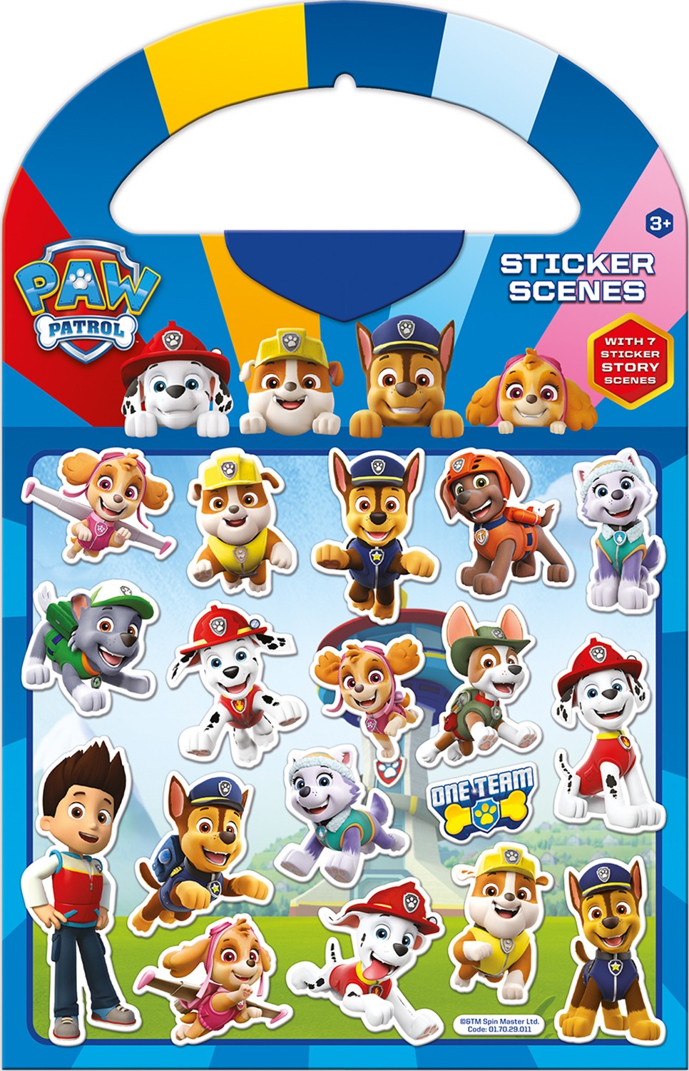 Paw Patrol Sticker Scene Set