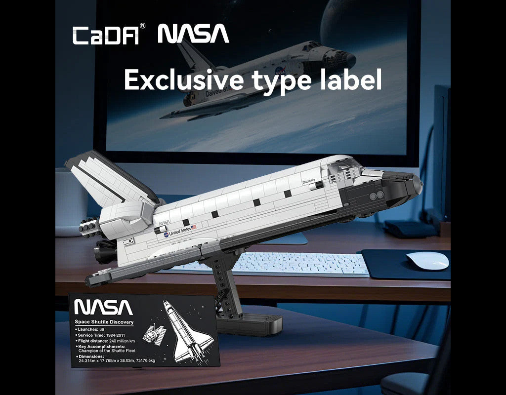 Cada NASA Space Shuttle Discovery 1827 Piece Construction Set