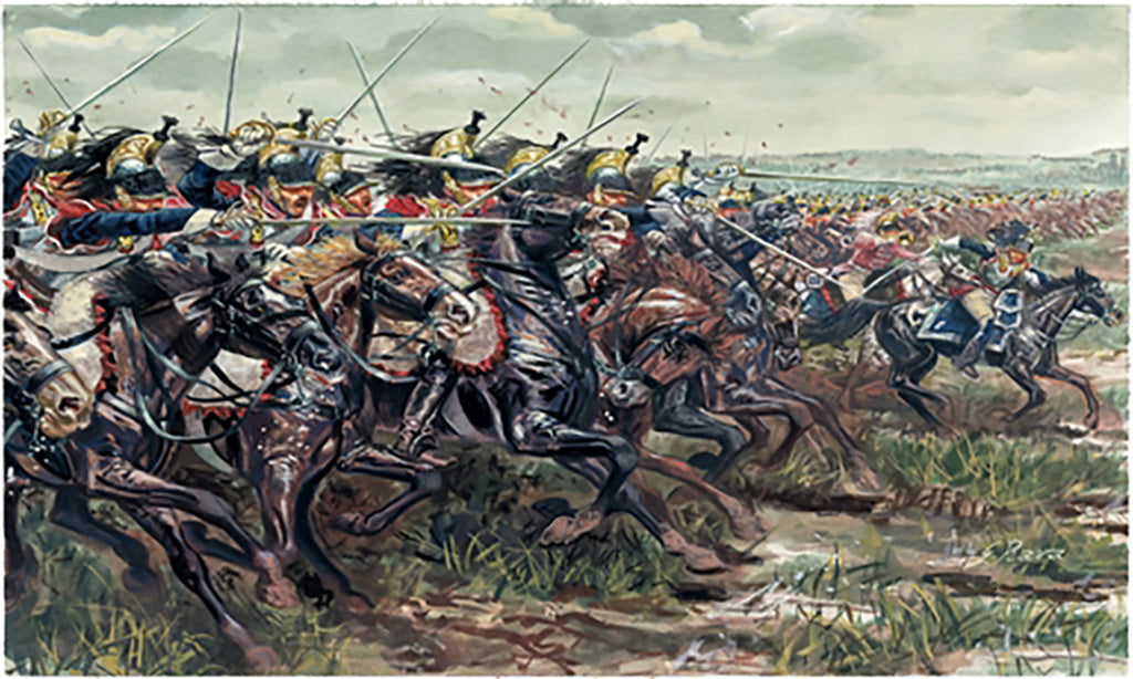Italeri Napoleonic Wars French Cuirassieurs 1:72 Scale Model Figures