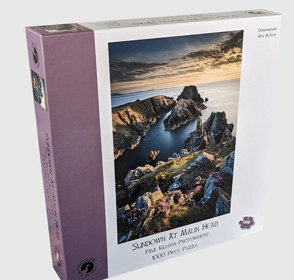 Sundown at Malin Head 1000 Piece Jigsaw Puzzle