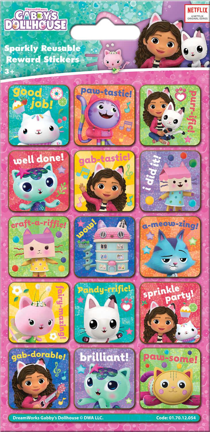 Gabbys Dollhouse Reward Stickers