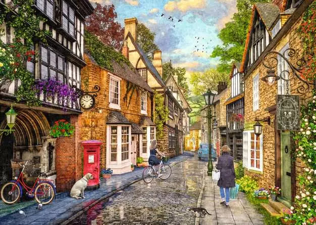 Meadow Hill Lane 1000 Piece Jigsaw Puzzle