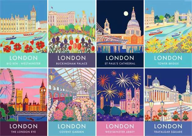 Vintage London 1000 Piece Jigsaw Puzzle