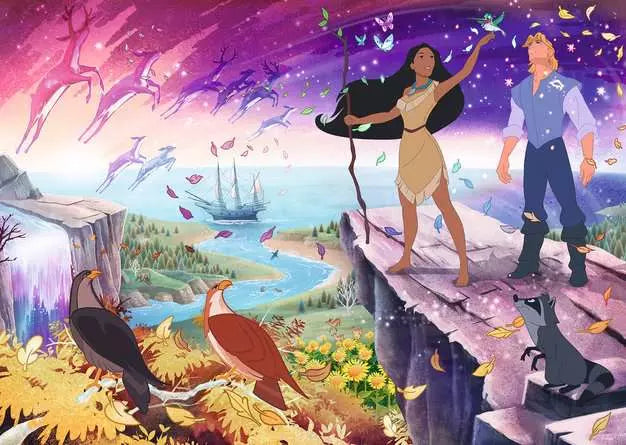 Pocahontas 1000 Piece Jigsaw Puzzle