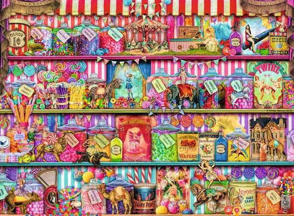 The Sweet Shop 500 Piece Jigsaw Puzzle