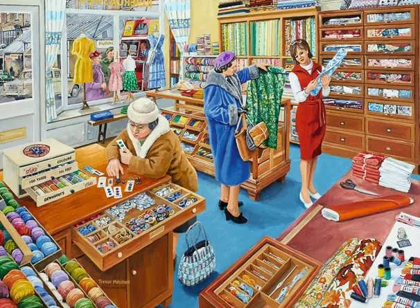 The Haberdasher N 20 500 Piece Jigsaw Puzzle
