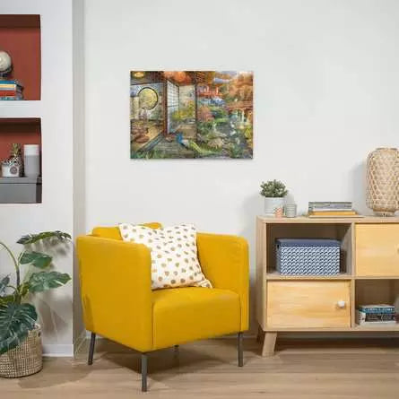 Japanese Garden Teahouse 1000 Piece Jigsaw Puzzle