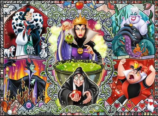 Disney Wicked Women 1000 Piece Jigsaw Puzzle