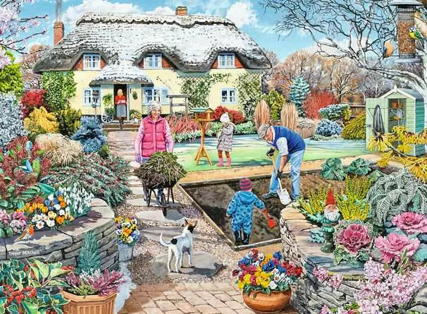Grandads Garden 500 Piece Jigsaw Puzzle
