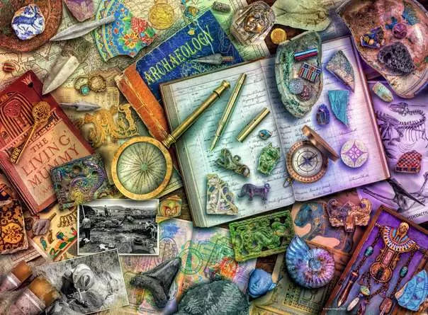Aimee Stewart Archaeology 500 Piece Jigsaw Puzzle