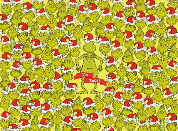 AT Grinch 500 Piece Jigsaw Puzzle
