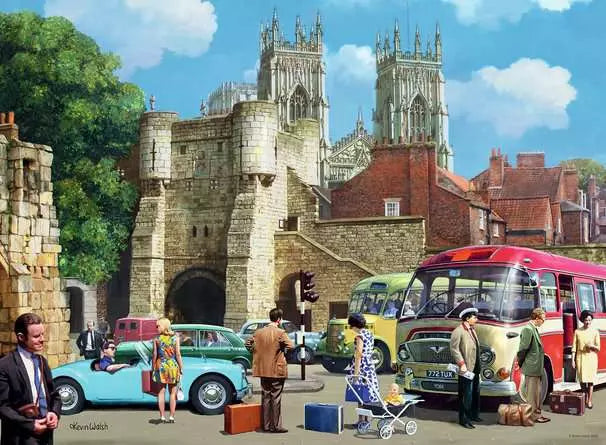 Day out in York 500 Piece Jigsaw Puzzle