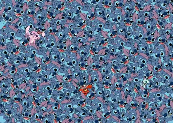 Disney Stitch Challenge 1000 Piece Jigsaw Puzzle
