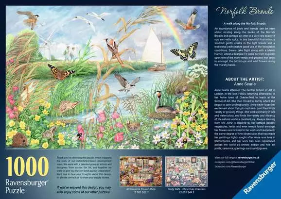 Norfolk Broads 1000 Piece Jigsaw Puzzle