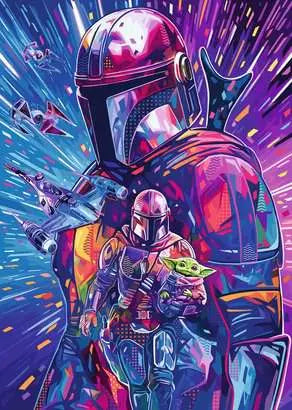 Star Wars: The Mandalorian 500 Piece Jigsaw Puzzle