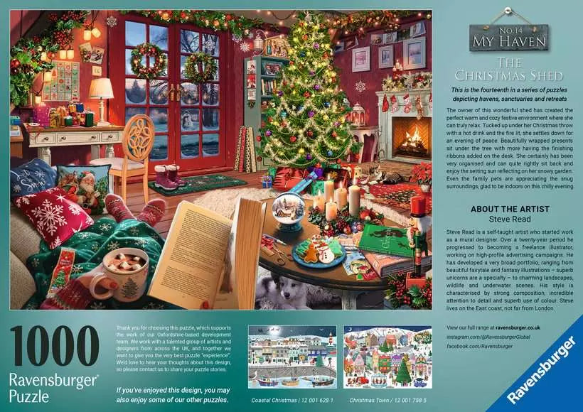 Christmas Shed 1000 Piece Jigsaw Puzzle
