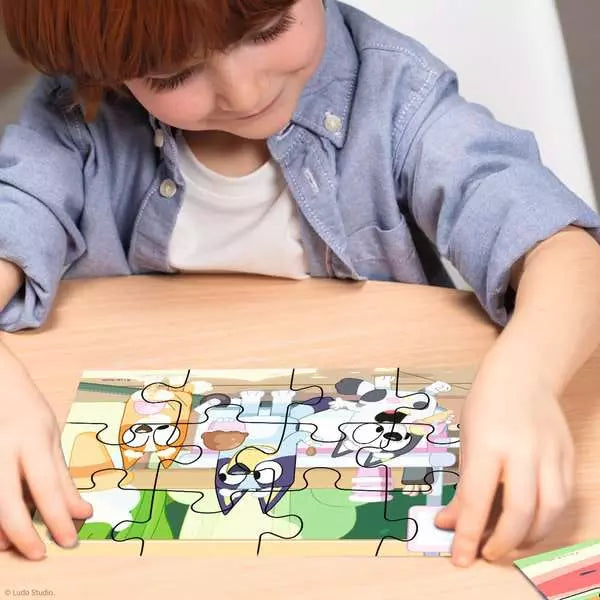 Bluey 4 in a box 12/16/20/24 Piece Jigsaw Puzzles