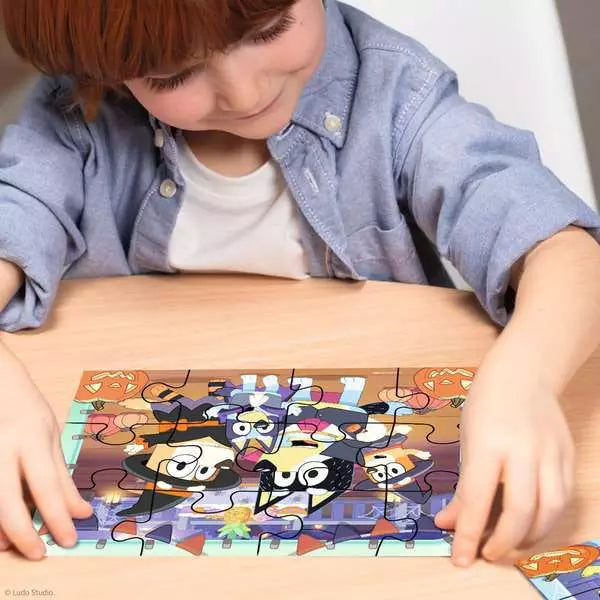 Bluey Halloween 12/16/20/24 Piece Jigsaw Puzzles