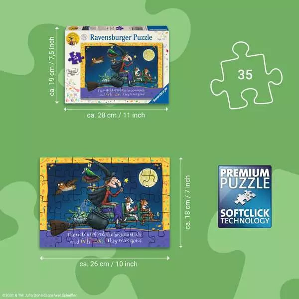 Room on the Broom 35 Piece Jijsaw Puzzle