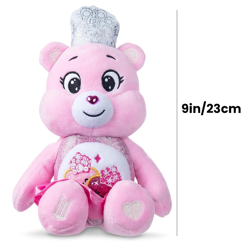 Care Bears x Wicked Love-a-Lot Bear as Glinda 22cm Plush