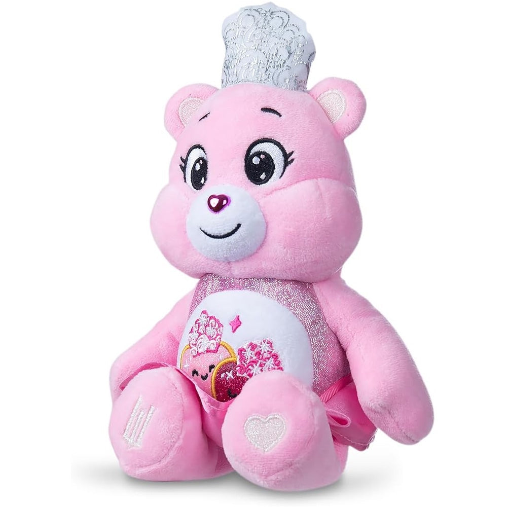 Care Bears x Wicked Love-a-Lot Bear as Glinda 22cm Plush