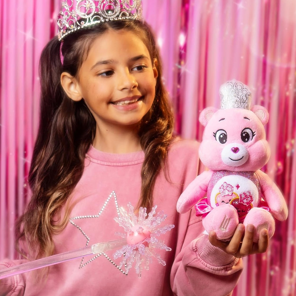 Care Bears x Wicked Love-a-Lot Bear as Glinda 22cm Plush