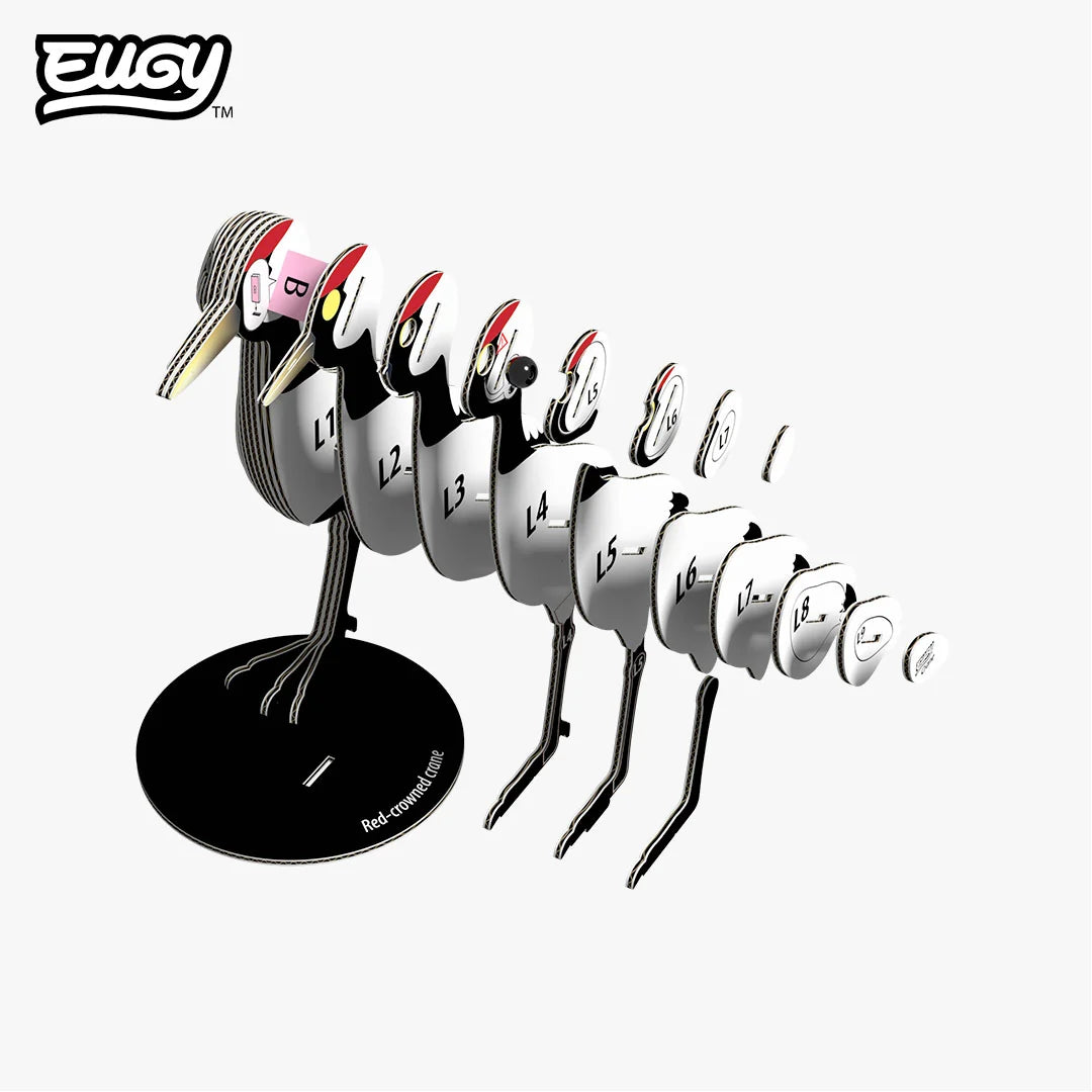 EUGY Crane 3D Puzzle