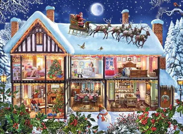 Ravensburger Christmas at Home 100 Piece Jigsaw