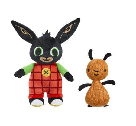 Bing: Twin Pack Plush Bing & Flop