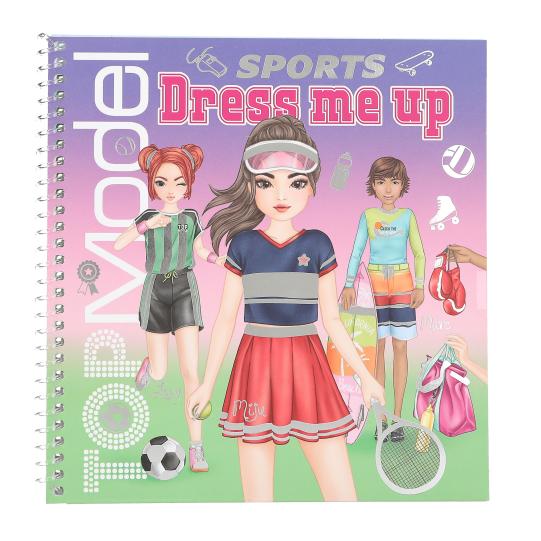 TOPModel Dress Me Up Stickerbook