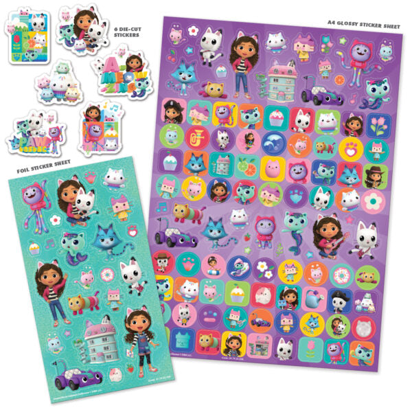 Gabbys Dollhouse Mega Sticker Pack