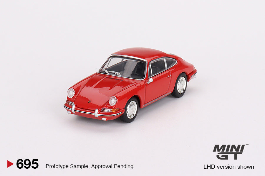 Mini GT Porsche 901 1963 Signal Red 1:64 Die Cast