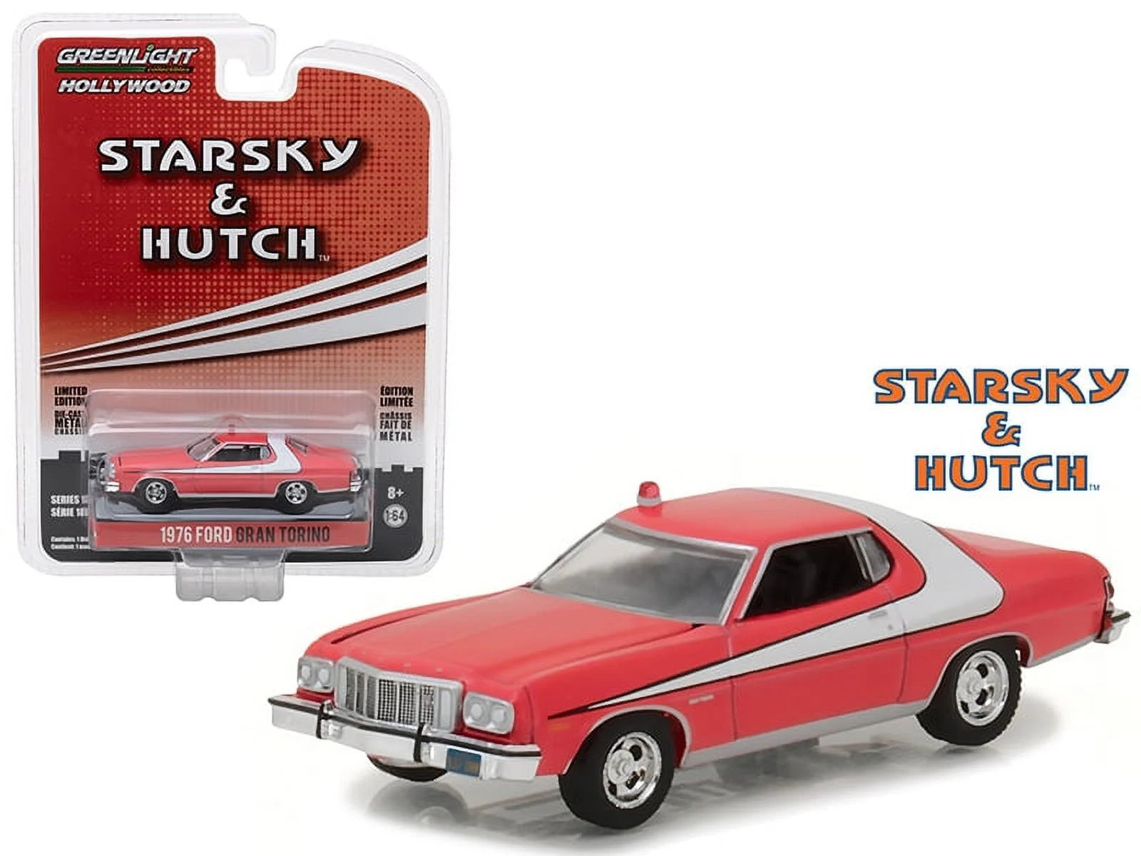 Starsky & Hutch 1976 Ford 1:64 Scale Die Cast