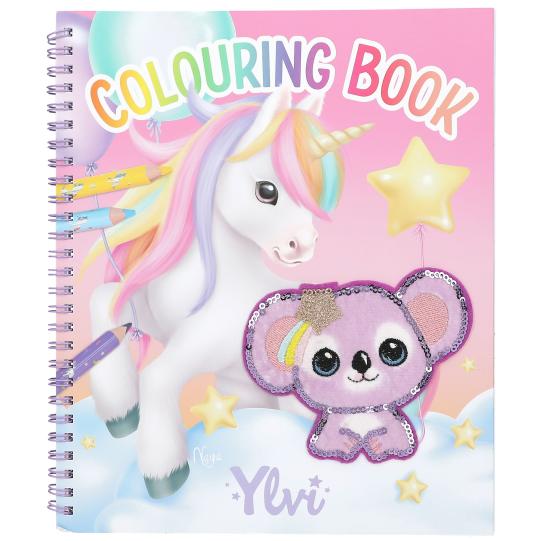 Ylvi Colouring Book With Unicorn