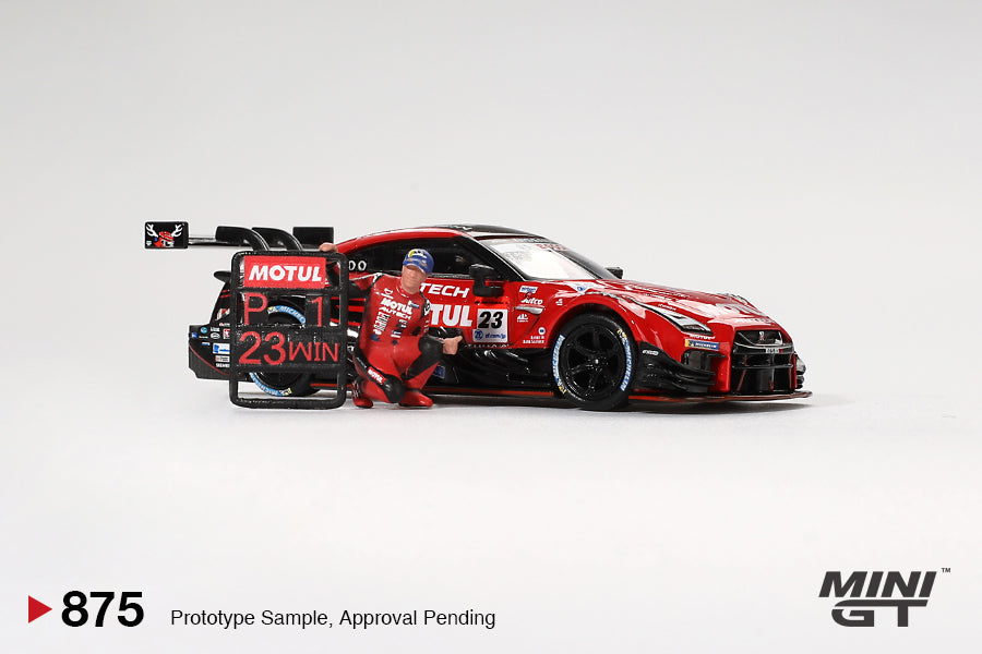 Mini GT Nissan GTR Nismo 2021 Super GT Series Suzuka Winner 1:64 Scale Die Cast