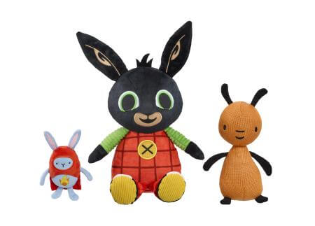 Bing: Interactive Bing & Flop & Hoppity Plush