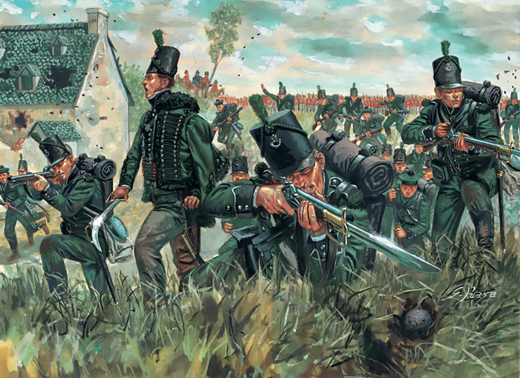 Italeri Napoleonic Wars British 95th Regiment 1:72 Scale Figures