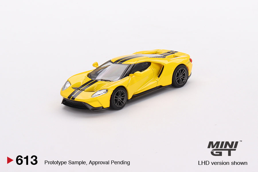 Mini GT Ford GT - Triple Yellow 1:64 Die Cast