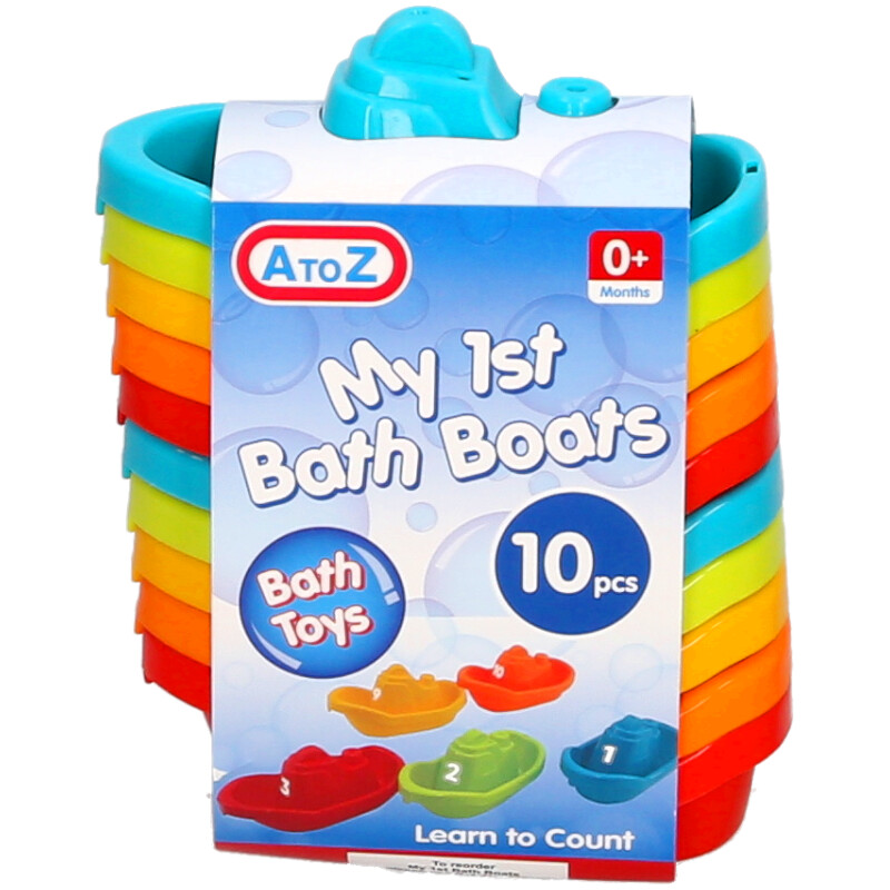 Bath Boats 10 Piece Set